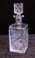 Vintage Cut Glass Square Decanter (2 of 7) Vintage Cut Glass Square Decanter (2 of 7)