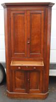 1850's Oak Corner Cupboard with Double Doors and Drawer (3 of 5) 1850's Oak Corner Cupboard with Double Doors and Drawer (3 of 5)