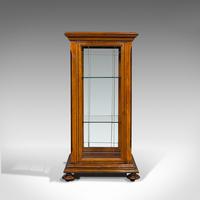 Antique Shop Display Cabinet, English, Oak, Walnut, Showcase, Edwardian c.1910 (6 of 10) Antique Shop Display Cabinet, English, Oak, Walnut, Showcase, Edwardian c.1910 (6 of 10)