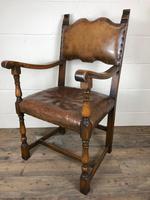 Set of Four Antique Leather Armchairs (11 of 16) Set of Four Antique Leather Armchairs (11 of 16)