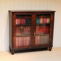 Victorian Rosewood Glazed Bookcase (10 of 10) Victorian Rosewood Glazed Bookcase (10 of 10)