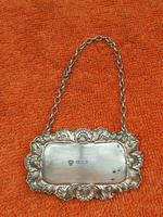 Sterling Silver Hallmarked Decanter Label "Sherry" 1961 C J Vander Ltd (5 of 5) Sterling Silver Hallmarked Decanter Label "Sherry" 1961 C J Vander Ltd (5 of 5)