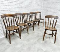 Set of 6 Spindleback Windsor Kitchen Chairs (2 of 6) Set of 6 Spindleback Windsor Kitchen Chairs (2 of 6)
