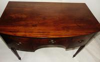 Georgian Mahogany Bow Fronted Dressing Table (2 of 8) Georgian Mahogany Bow Fronted Dressing Table (2 of 8)