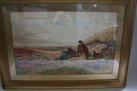 Pair of Gilt Framed Watercolour Paintings of Grouse (3 of 9) Pair of Gilt Framed Watercolour Paintings of Grouse (3 of 9)