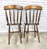 Pair of Antique Windsor Spindleback Chairs (6 of 6) Pair of Antique Windsor Spindleback Chairs (6 of 6)
