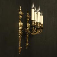French 19th Century Pair of Bronze Antique Wall Sconces (10 of 10) French 19th Century Pair of Bronze Antique Wall Sconces (10 of 10)