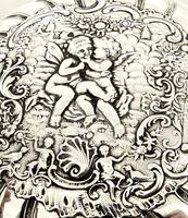 Antique Victorian Sterling Silver 'Cherub' Vanity Jar 1896 (7 of 9) Antique Victorian Sterling Silver 'Cherub' Vanity Jar 1896 (7 of 9)