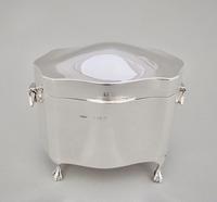 Elegant George V Silver Tea Caddy by S. Blanckensee & Sons, Birmingham 1912 (2 of 8) Elegant George V Silver Tea Caddy by S. Blanckensee & Sons, Birmingham 1912 (2 of 8)