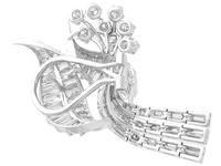 5.90ct Diamond & Platinum Tassel Earrings - Vintage c.1950 (5 of 9) 5.90ct Diamond & Platinum Tassel Earrings - Vintage c.1950 (5 of 9)