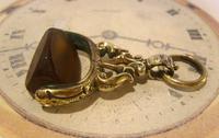 Antique Pocket Watch Chain Fob 1870s Victorian Huge Brass & Amber Stone Swivel Fob (8 of 10) Antique Pocket Watch Chain Fob 1870s Victorian Huge Brass & Amber Stone Swivel Fob (8 of 10)