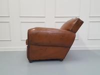 Moustache Back French Leather Club Chair (2 of 6) Moustache Back French Leather Club Chair (2 of 6)