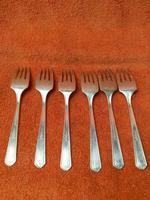 Antique Silver Plate EPNS Art Deco Desert Forks c.1920 (4 of 7) Antique Silver Plate EPNS Art Deco Desert Forks c.1920 (4 of 7)