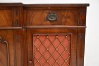 Regency Style Mahogany Grill Front Sideboard (10 of 12) Regency Style Mahogany Grill Front Sideboard (10 of 12)