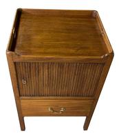 Georgian Mahogany Tambour Fronted Commode (3 of 9) Georgian Mahogany Tambour Fronted Commode (3 of 9)