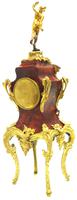 Antique French Shell & Ormolu 8-Day Mantel Clock Rococo Boulle Case Segment Dial (4 of 10) Antique French Shell & Ormolu 8-Day Mantel Clock Rococo Boulle Case Segment Dial (4 of 10)
