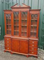 Mahogany Breakfront Bookcase (8 of 8) Mahogany Breakfront Bookcase (8 of 8)