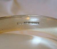 Vintage Sterling Silver Bangle 1976 Ornate Ladies Bracelet Heavy 30 5 Grams 7" Length (9 of 11) Vintage Sterling Silver Bangle 1976 Ornate Ladies Bracelet Heavy 30 5 Grams 7" Length (9 of 11)