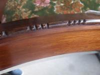 Edwardian 1910 Oval Shaped Wall Mirror Oak with Beading Ebellishments 81cm x 61cm (2 of 5) Edwardian 1910 Oval Shaped Wall Mirror Oak with Beading Ebellishments 81cm x 61cm (2 of 5)