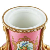 Victorian Coalport Porcelain Vase & Cover (7 of 8) Victorian Coalport Porcelain Vase & Cover (7 of 8)