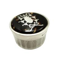 Antique Sterling Silver & Tortoiseshell Vanity Jar 1933 (7 of 10) Antique Sterling Silver & Tortoiseshell Vanity Jar 1933 (7 of 10)