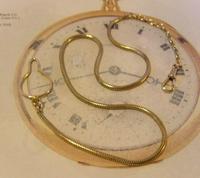 Vintage Pocket Watch 1940s Long 12ct Rolled Gold Snake Link Albert With Button Clip (2 of 12) Vintage Pocket Watch 1940s Long 12ct Rolled Gold Snake Link Albert With Button Clip (2 of 12)