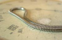 Vintage Pocket Watch Chain 1970s Silver Chrome Snake Link With Ornate Button Hole Fob (5 of 8) Vintage Pocket Watch Chain 1970s Silver Chrome Snake Link With Ornate Button Hole Fob (5 of 8)
