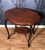 Edwardian Inlaid Mahogany Occasional Table c1900 (11 of 12) Edwardian Inlaid Mahogany Occasional Table c1900 (11 of 12)