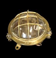 Reclaimed Ships Solid Brass Bulkhead Light by Dae Yang