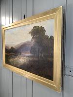 Antique Signed Victorian Landscape Oil Painting of Flock of Sheep (8 of 10) Antique Signed Victorian Landscape Oil Painting of Flock of Sheep (8 of 10)