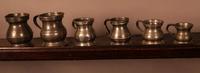 Collection of 6 Pewter Tankards Antique (2 of 3) Collection of 6 Pewter Tankards Antique (2 of 3)