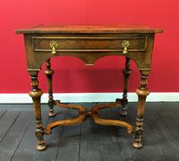 Outstanding William & Mary Style Leather & Stud Bound Country Oak Lowboy Table (9 of 18) Outstanding William & Mary Style Leather & Stud Bound Country Oak Lowboy Table (9 of 18)