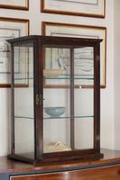Antique Vintage Mahogany & Glass Display Cabinet with glass shelves (5 of 7) Antique Vintage Mahogany & Glass Display Cabinet with glass shelves (5 of 7)