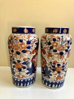 Stunning Pair Of Japanese Imari Vases, Meiji Period Antique (5 of 10) Stunning Pair Of Japanese Imari Vases, Meiji Period Antique (5 of 10)