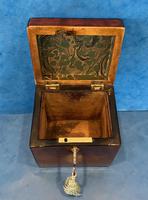 18th Century Harewood Inlaid Single Mahogany Tea Caddy (18 of 18) 18th Century Harewood Inlaid Single Mahogany Tea Caddy (18 of 18)