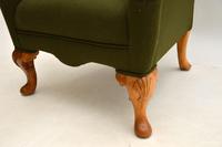 Antique Walnut Wing Back Armchair (7 of 10) Antique Walnut Wing Back Armchair (7 of 10)