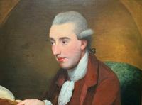 Magnificent Large Mid 18th Century Oil Portrait Painting of a Scholar Gent Reading (3 of 12) Magnificent Large Mid 18th Century Oil Portrait Painting of a Scholar Gent Reading (3 of 12)