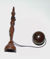 Late Georgian Vignum & Fruitwood Bilboquet (2 of 4) Late Georgian Vignum & Fruitwood Bilboquet (2 of 4)