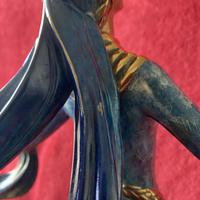 Erte (romain De Tirtoff) Ltd Edition Bronze Sculpture "Ecstasy" 163/500 (12 of 16) Erte (romain De Tirtoff) Ltd Edition Bronze Sculpture "Ecstasy" 163/500 (12 of 16)