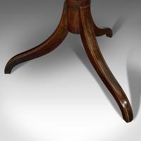 Antique Tripod Table, English, Flame Mahogany, Side, Wine, Regency c.1820 (7 of 10) Antique Tripod Table, English, Flame Mahogany, Side, Wine, Regency c.1820 (7 of 10)