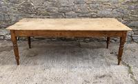 Large Antique Pine Farmhouse Table on Turned Legs (15 of 19) Large Antique Pine Farmhouse Table on Turned Legs (15 of 19)