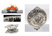 Small Victorian Silver Strawberry Dish - London 1886 (4 of 4) Small Victorian Silver Strawberry Dish - London 1886 (4 of 4)