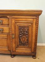 Antique Late 19th Century Oak Sideboard Dresser Base. (6 of 14) Antique Late 19th Century Oak Sideboard Dresser Base. (6 of 14)