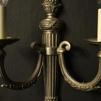 French Set of 4 Silver Gilded Antique Wall Lights (6 of 10) French Set of 4 Silver Gilded Antique Wall Lights (6 of 10)