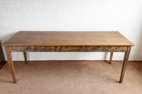 Elm & Pine Farmhouse Table with Side Drawer (2 of 6) Elm & Pine Farmhouse Table with Side Drawer (2 of 6)