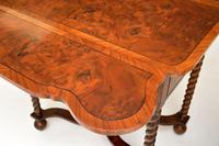 Pair of Antique Burr Walnut Drop Leaf Side Tables (11 of 12) Pair of Antique Burr Walnut Drop Leaf Side Tables (11 of 12)