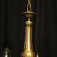 French Gilded Bronze 6 Light Chandelier (9 of 10) French Gilded Bronze 6 Light Chandelier (9 of 10)