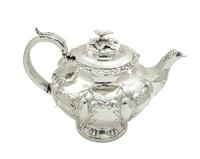 Antique Victorian Sterling Silver Teapot 1855 (2 of 9) Antique Victorian Sterling Silver Teapot 1855 (2 of 9)