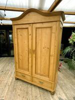 Beautiful Old Pine Knock Down Art Nouveau Wardrobe - We Deliver & Assemble! (5 of 16) Beautiful Old Pine Knock Down Art Nouveau Wardrobe - We Deliver & Assemble! (5 of 16)