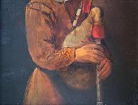 Original 18th Century Miniature Oil on Panel Portrait Painting of Bagpipe Player (6 of 11) Original 18th Century Miniature Oil on Panel Portrait Painting of Bagpipe Player (6 of 11)